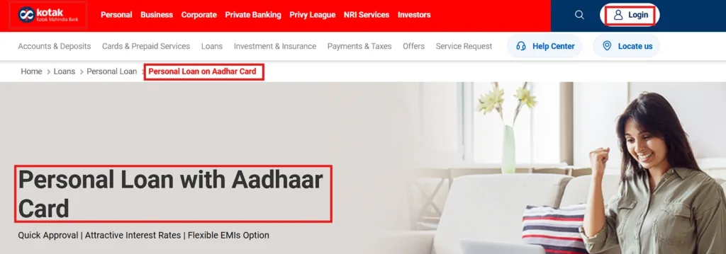 Kotak Aadhar loan