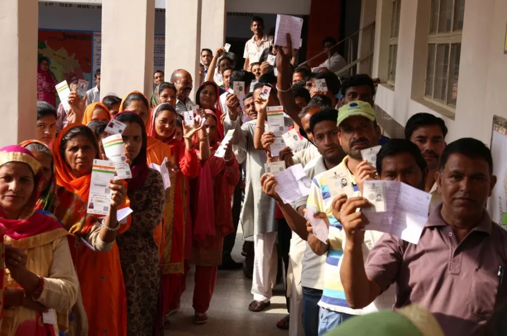 voting in india